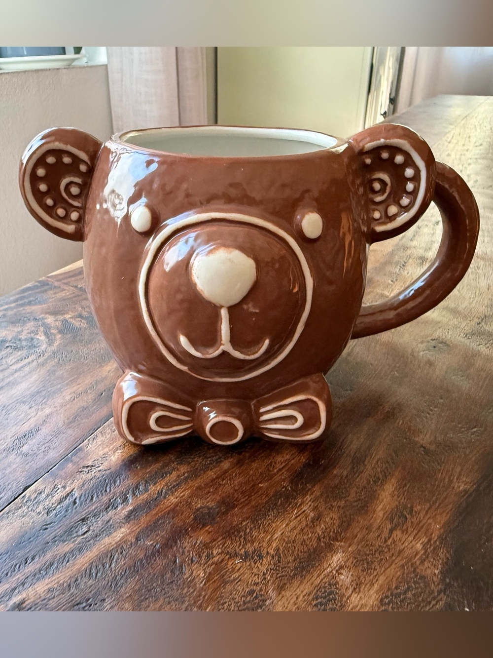 Pottery Barn Gingerbread Bear
Mug 26oz